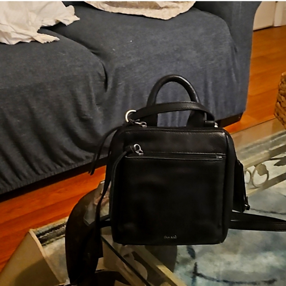 The Sak blk leather